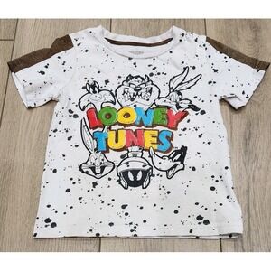 Looney Tunes Kids Size 4T Graphic‎ Tshirt Bugs Bunny Taz Daffy Sylvester Marvin
